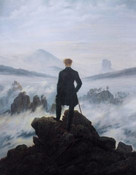 caspar-david-friedrich-călător-pe-marea-norilor